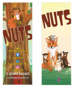 Nuts Bookmark