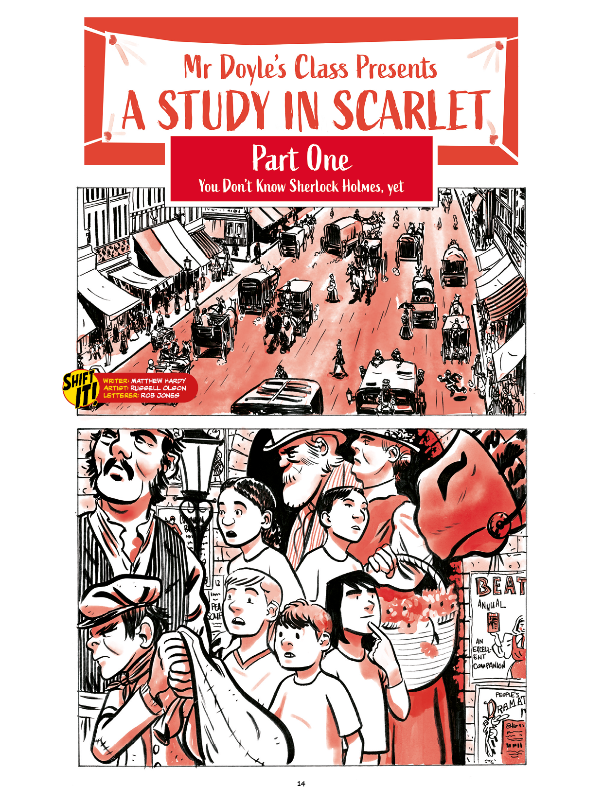 SHIFT IT! All ages comic - in aid of Evelina London Children's Hospital Charity