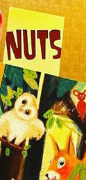 Nuts Bookmark