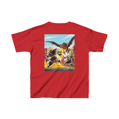 Beast Hunting Battle Badgers Kids Heavy Cotton™ Tee