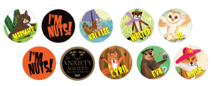 Nuts Badges
