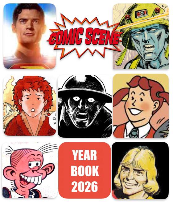 ComicScene Yearbook 2026 - PRE-ORDER - due for release November 2025