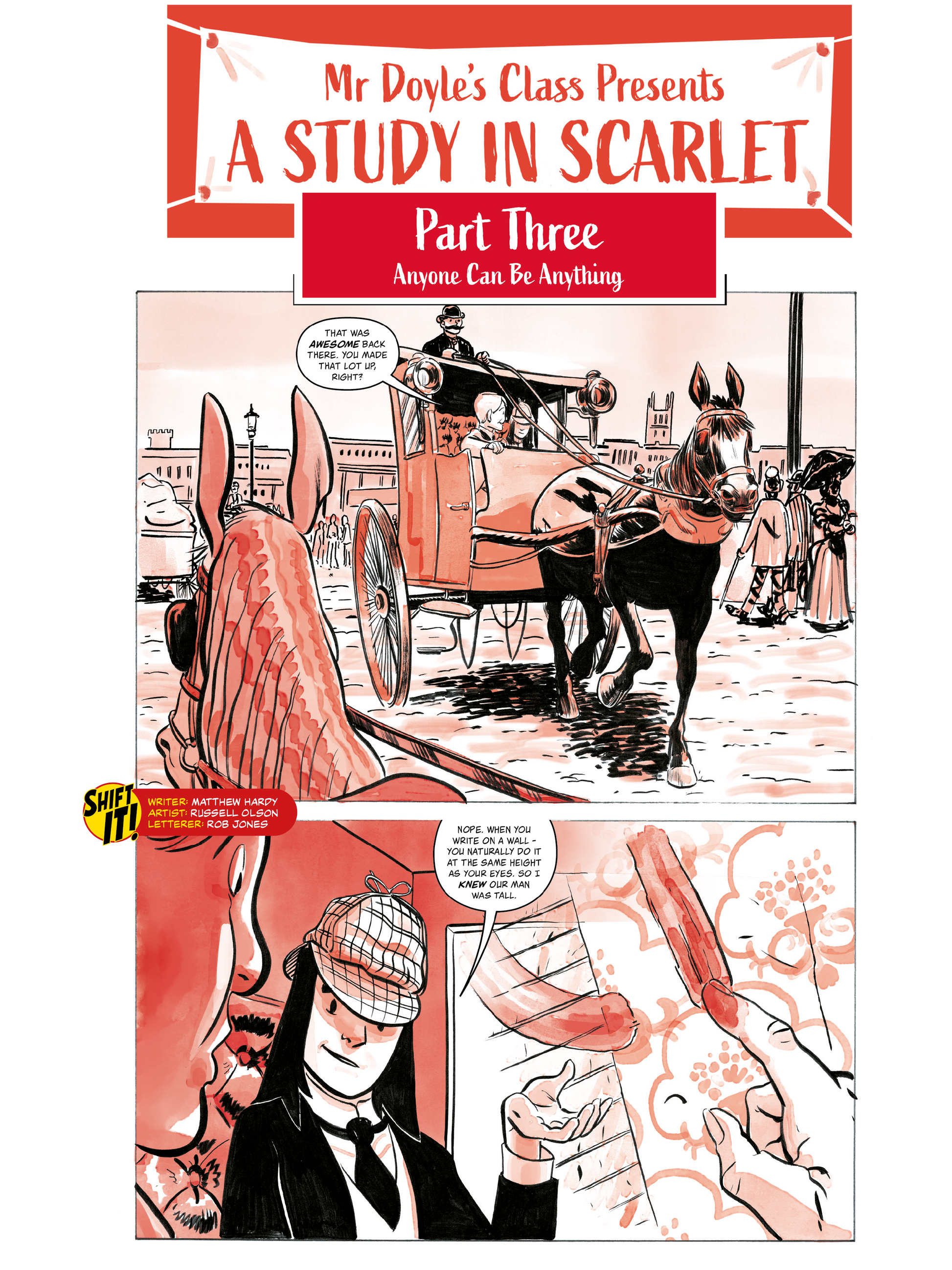 SHIFT IT! Late Summer Special - All ages comic