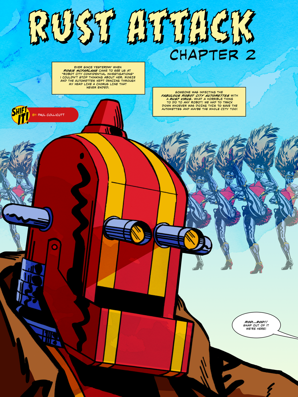 SHIFT IT! Late Summer Special - All ages comic