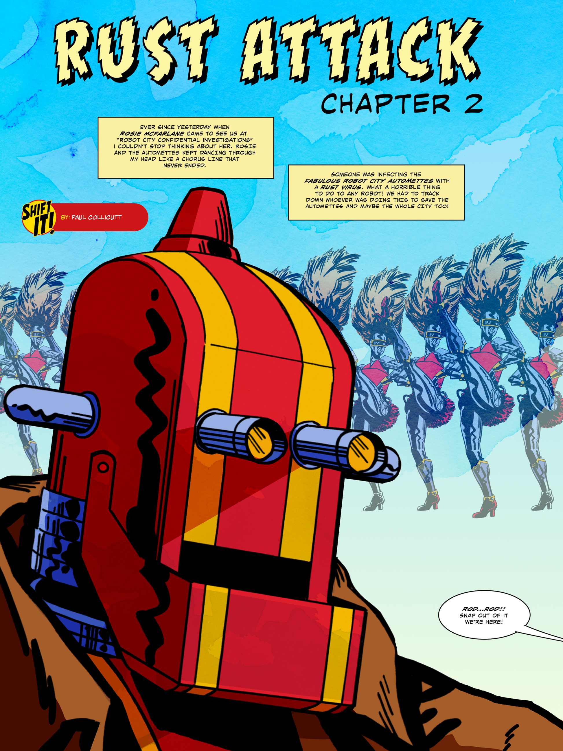 SHIFT IT! Late Summer Special - All ages comic