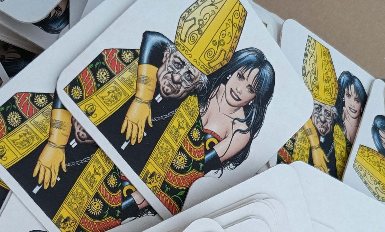 Actress and the Bishop Beermat