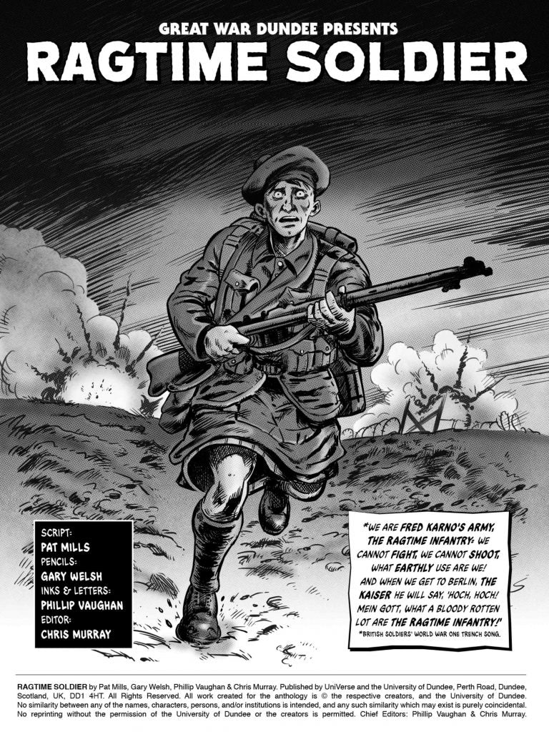 Ragtime Soldier - Pat Mills PRE-ORDER - Out November 2025