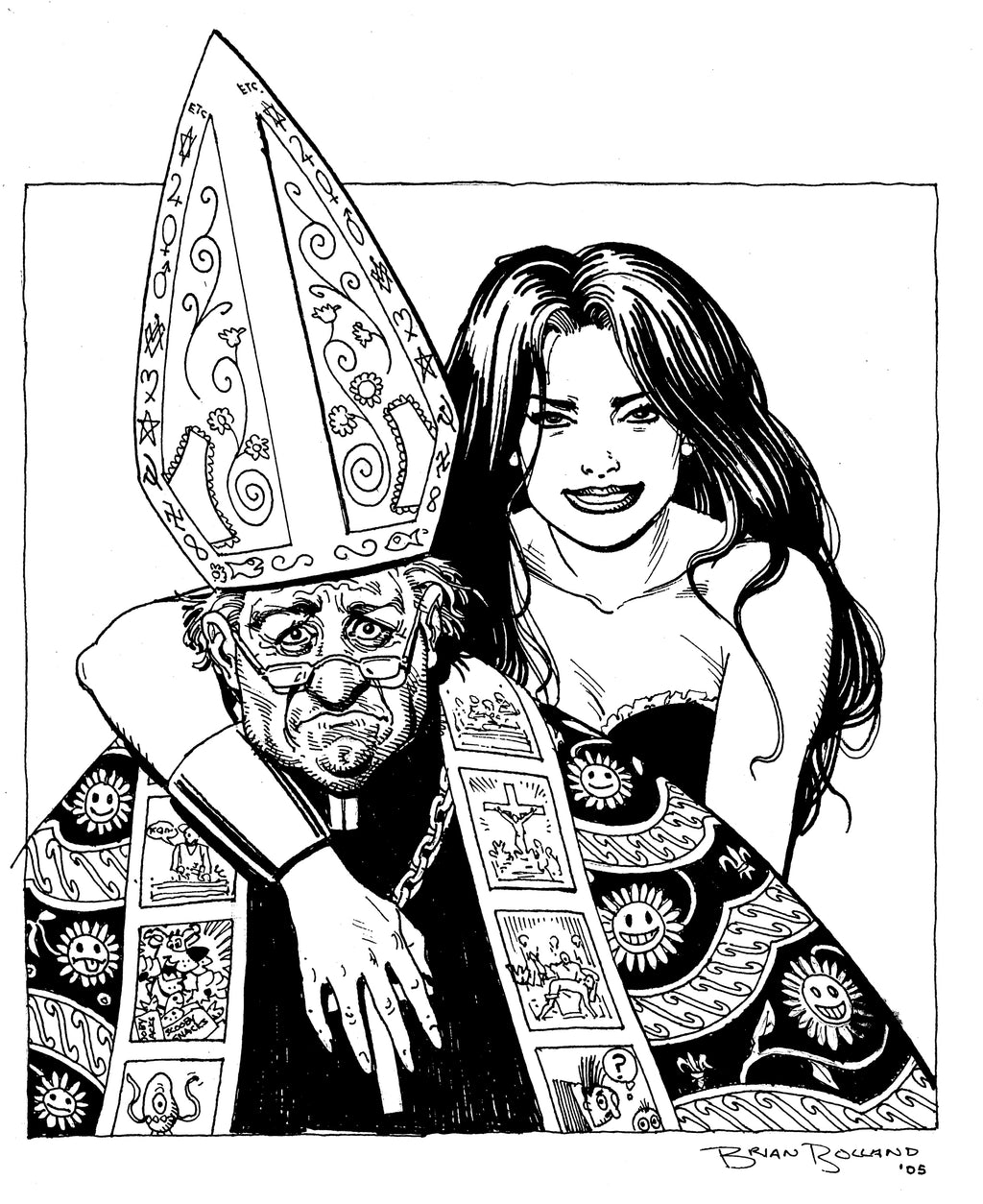 Shift Presents....Brian Bolland's The Actress and the Bishop IN COLOUR - HARDCOVER - PREORDER