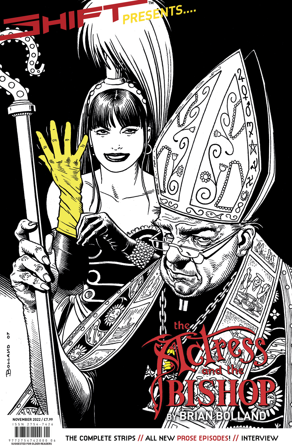Shift Presents....Brian Bolland's The Actress and the Bishop IN COLOUR - HARDCOVER - PREORDER